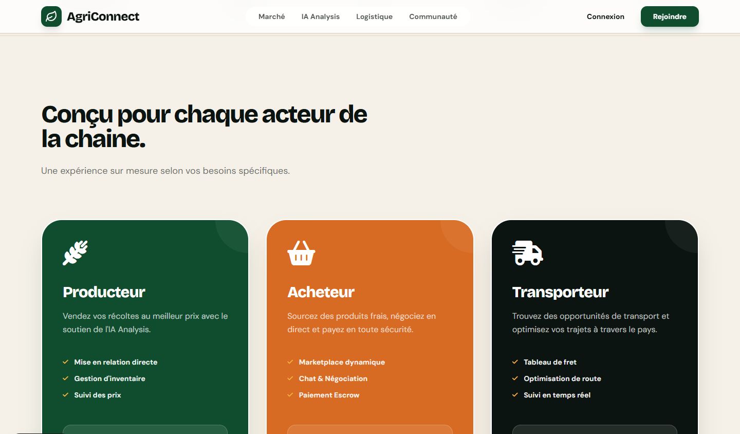 AgriConnect — capture 2