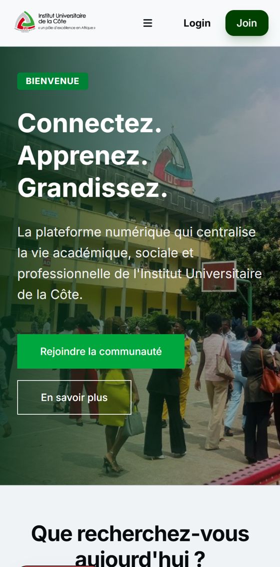 IUC Community — mobile