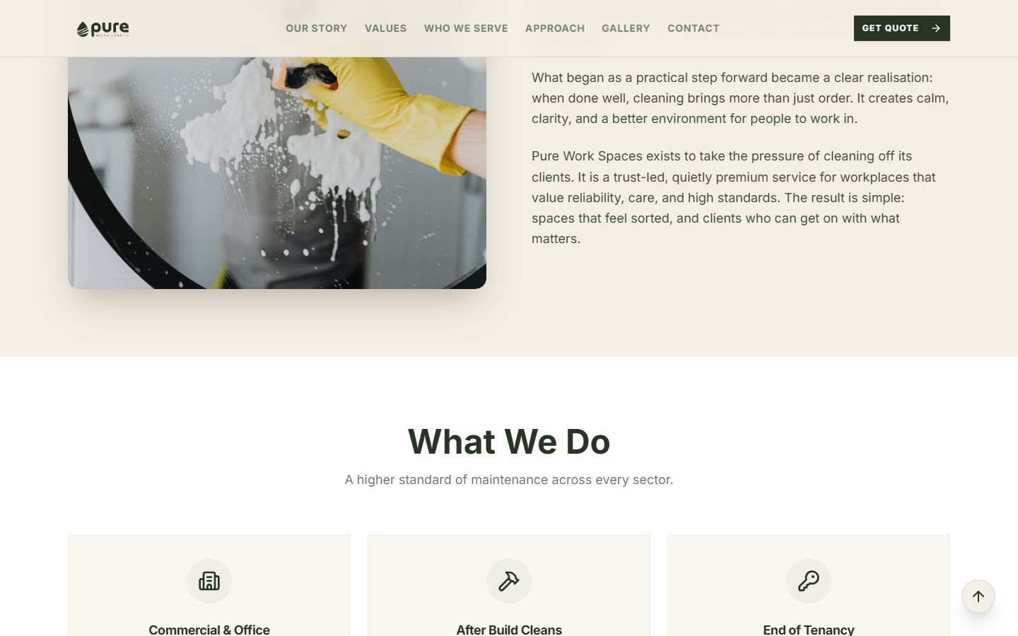 Pure Workspaces — capture 2