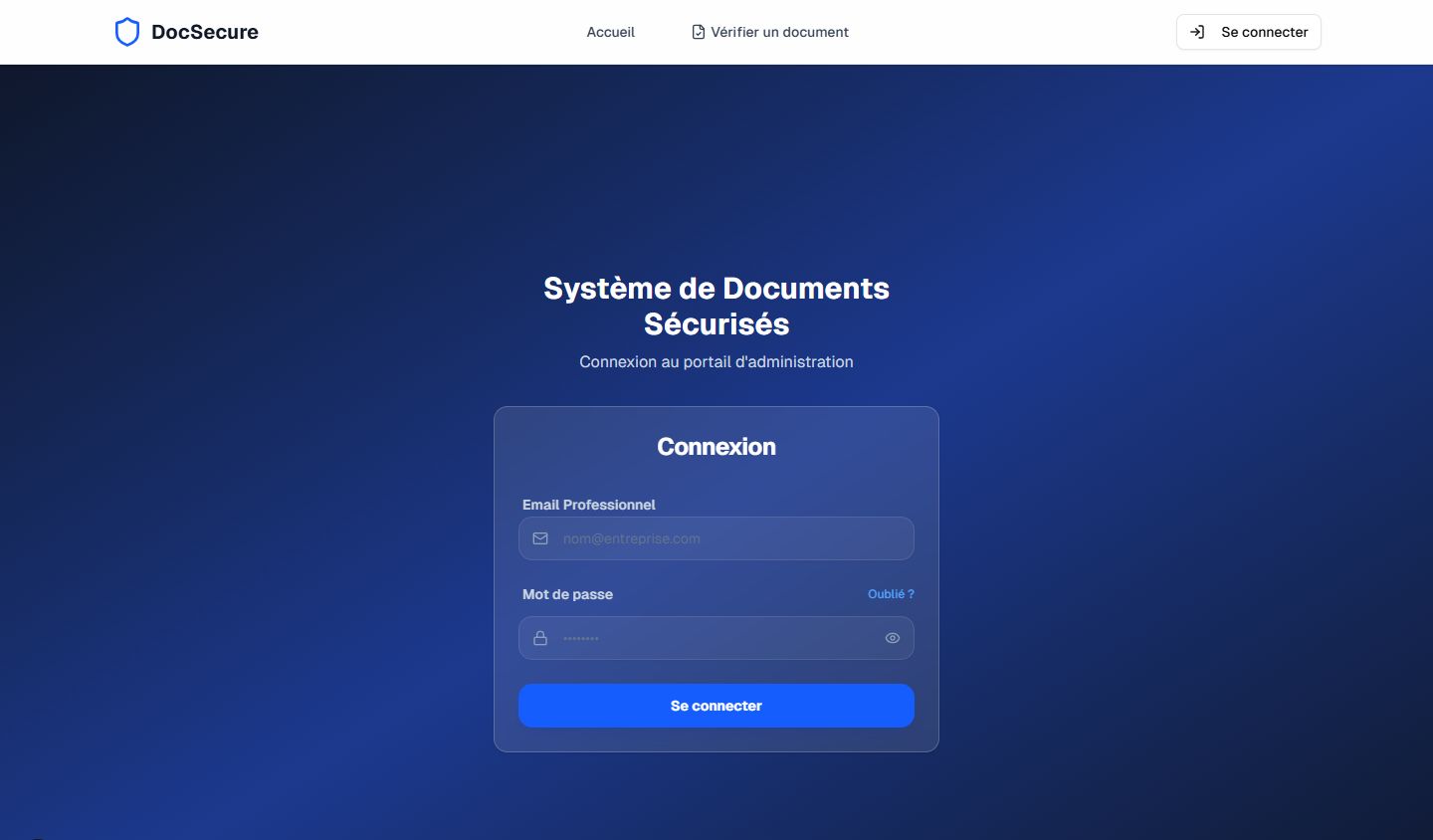 DocSecure — capture 3